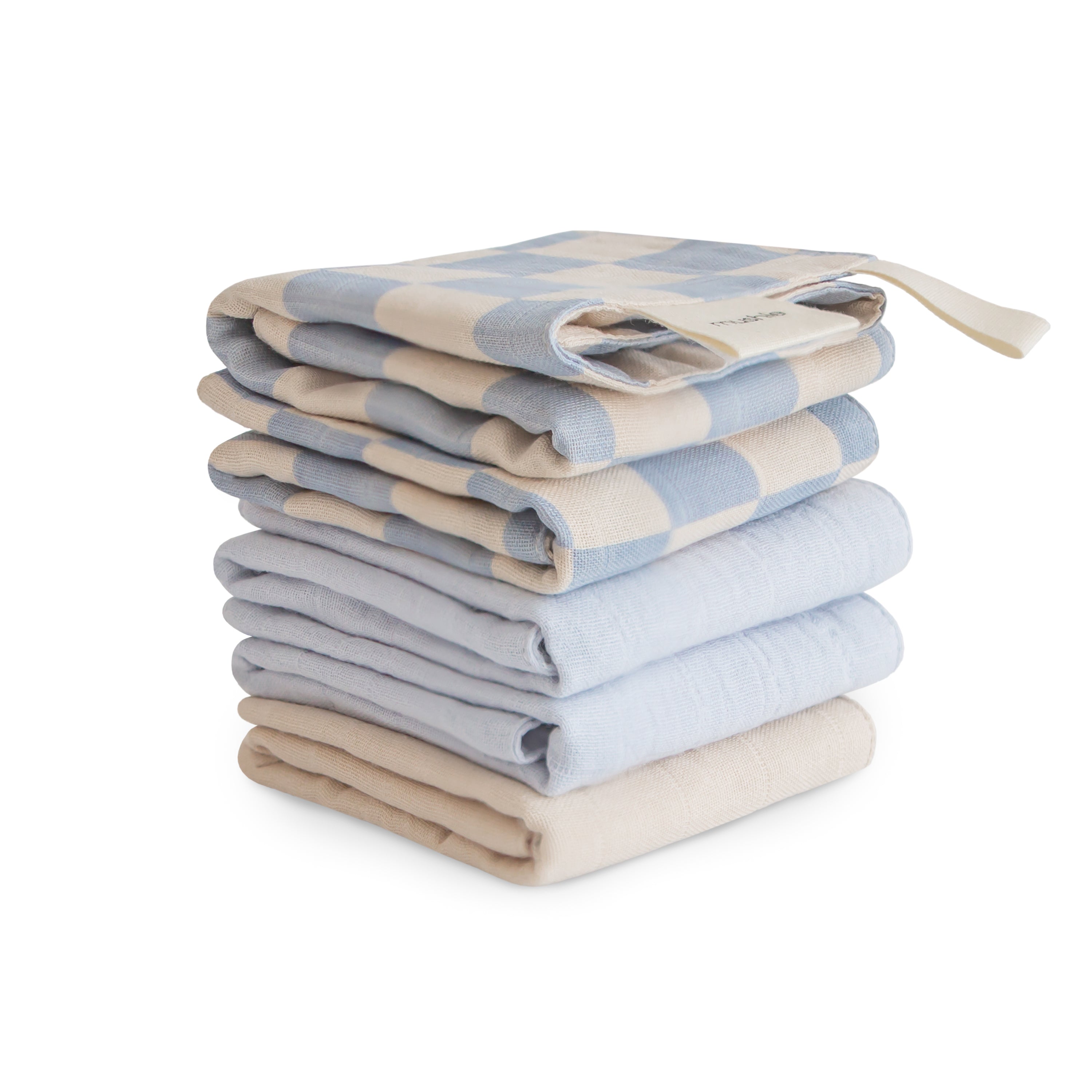 Image of Muslin Cotton Washcloth 5-Pack