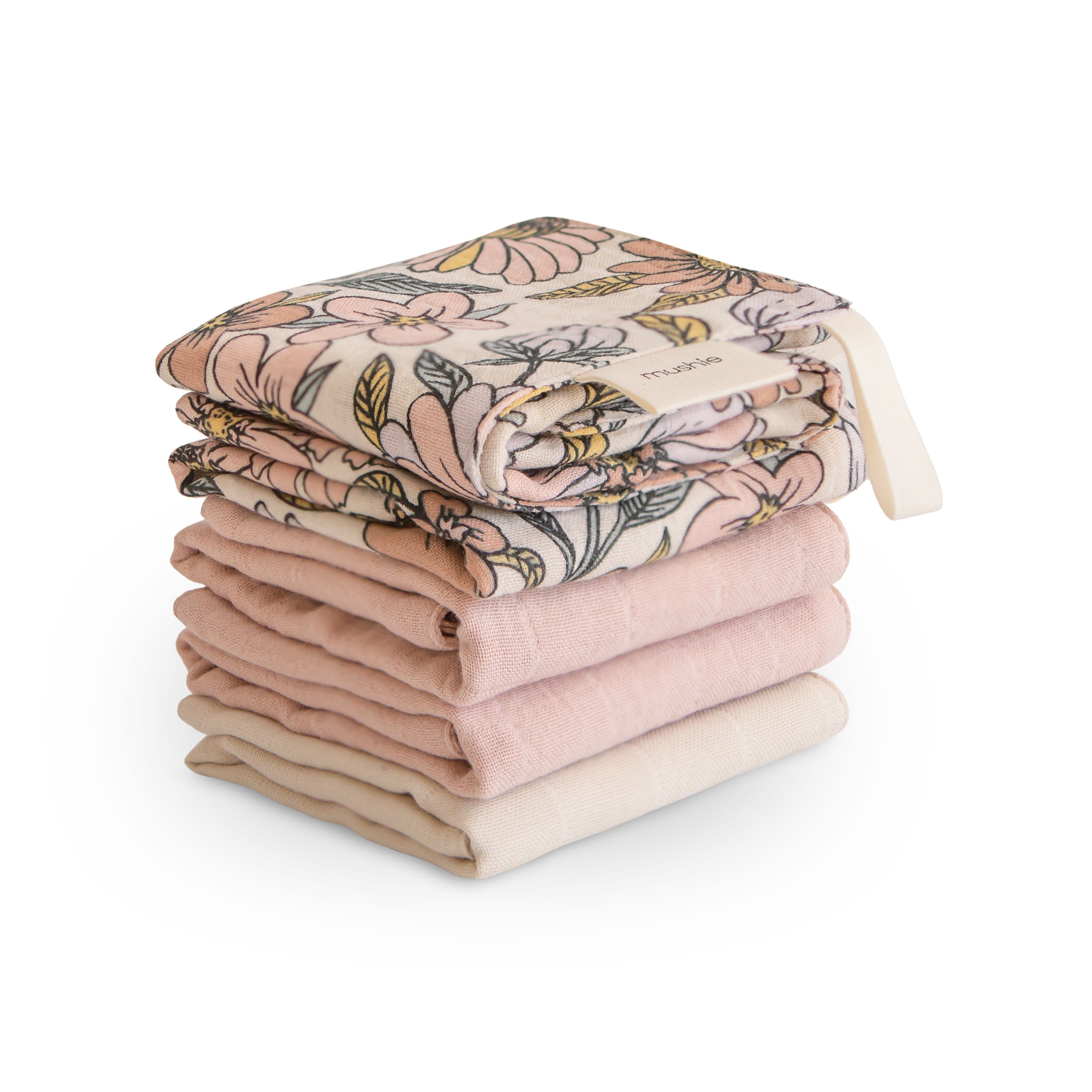 Image of Muslin Cotton Washcloth 5-Pack