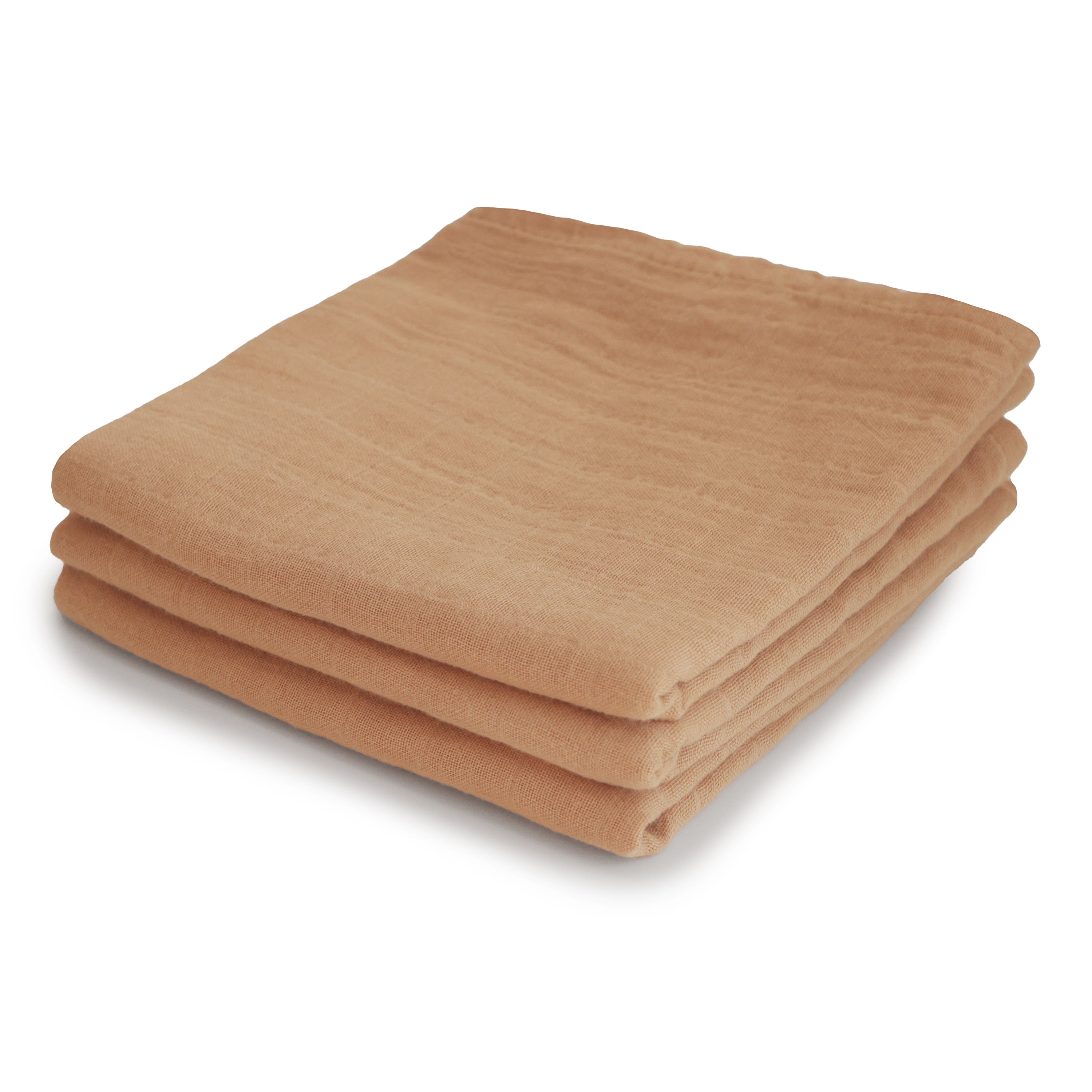 Image of Organic Cotton Muslin Cloths 3-Pack