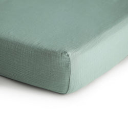 Image of Mini Muslin Crib Sheet