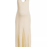 The Naomi Pointelle Maxi Dress