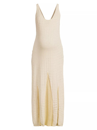 The Naomi Pointelle Maxi Dress