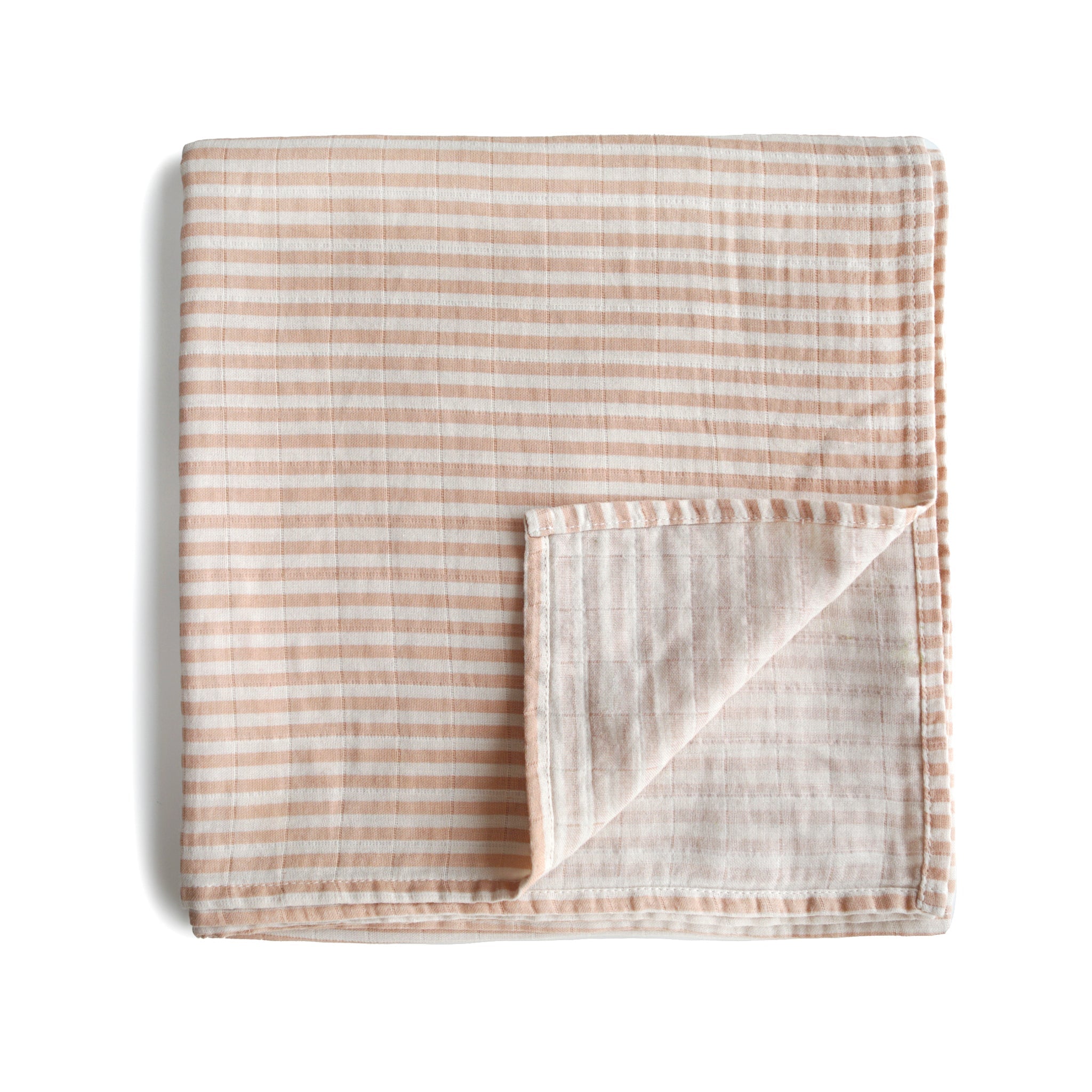 Image of Organic Cotton Muslin Swaddle Blanket
