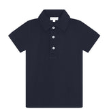 Navy Pima Cotton Polo Shirt