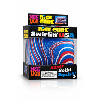 NeeDoh Swirlin Usa Nice Cube