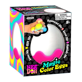 NeeDoh Magic Color Eggs Stress Ball