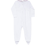 Nella Smocked Baby Girl Footie