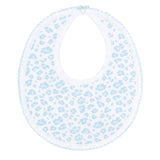 Blue Cheetah Print Bib