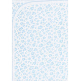 Blue Cheetah Print Blanket