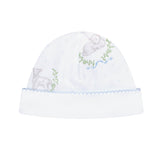 Blue Lamb Print Hat