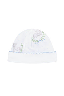 Image of Blue Lamb Print Hat