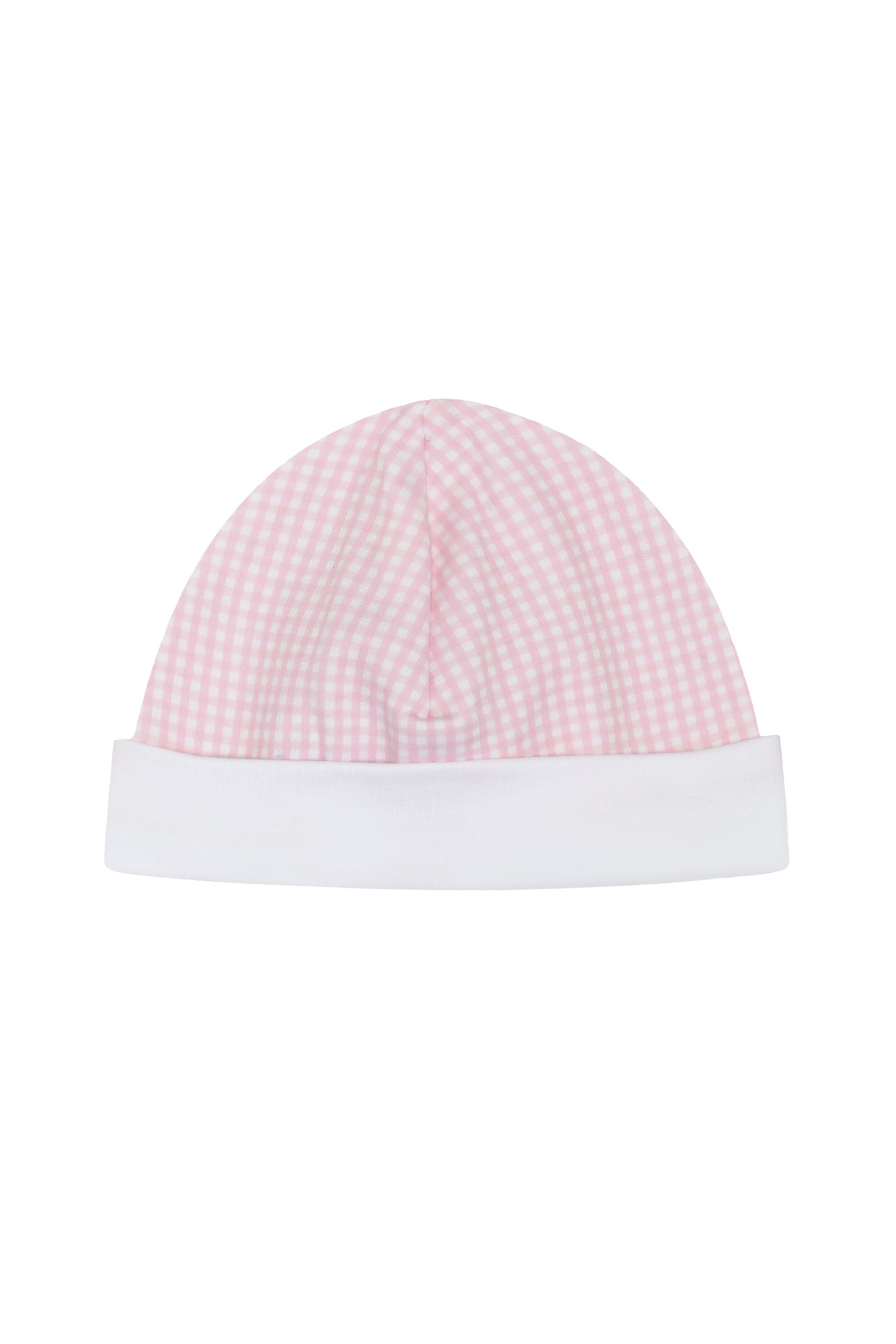 Image of Pink Gingham Baby Hat