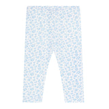 Blue Cheetah Tee-Leggings Set