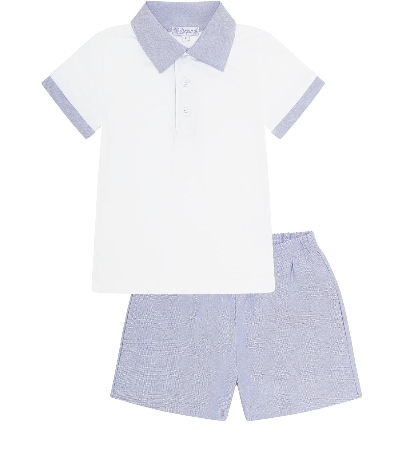 Navy Boy Capri Set