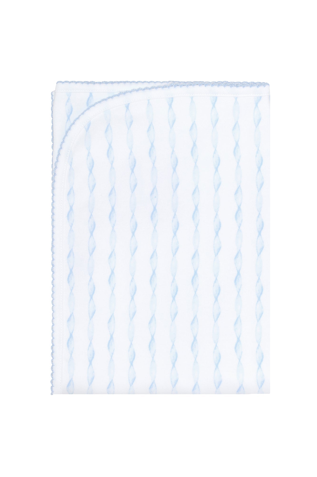 Image of Blue Twirls Blanket