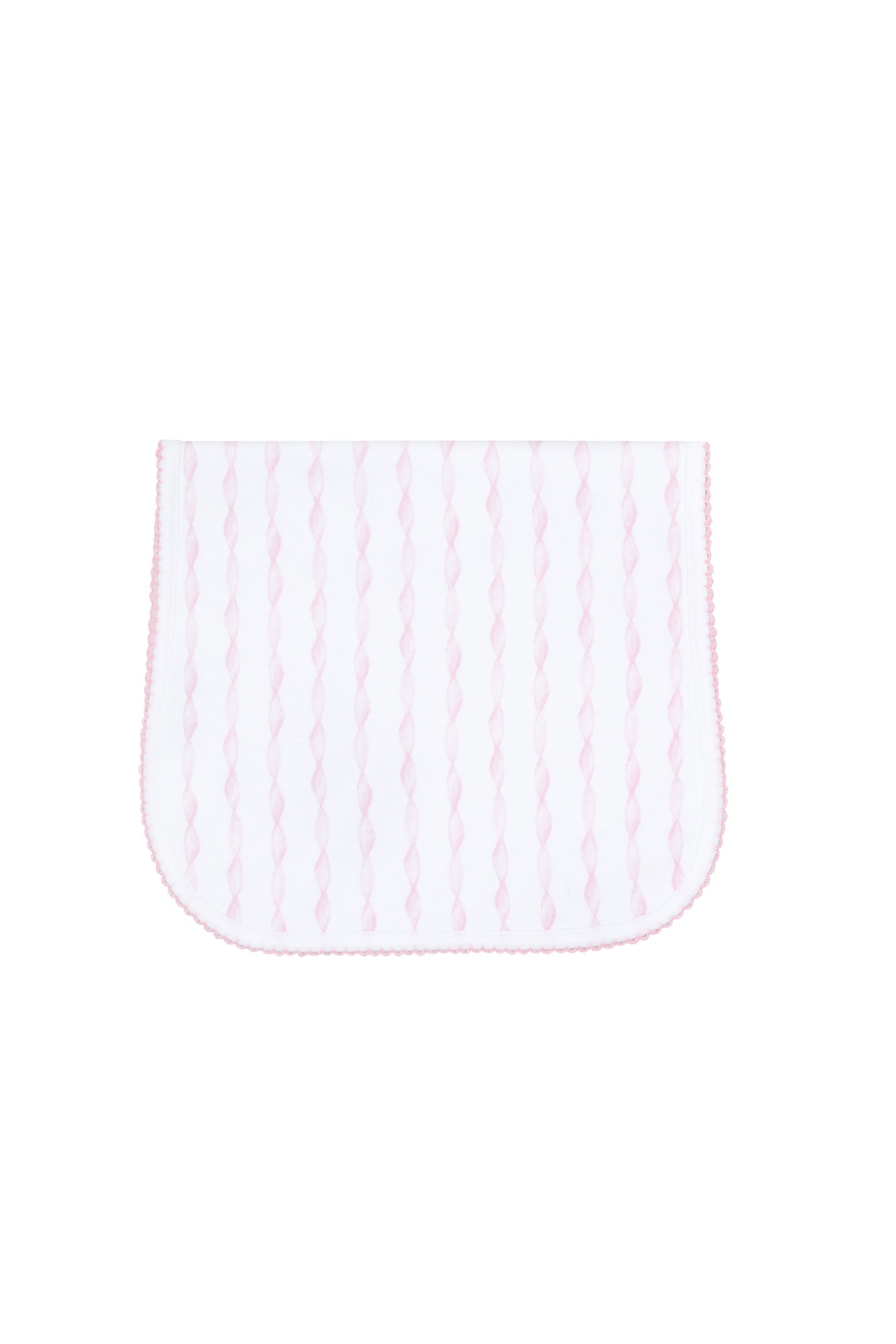 Image of Pink Twirls Burp Cloth