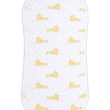 Blue Ducks Print Burp Cloth