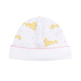 Pink Ducks Print Hat