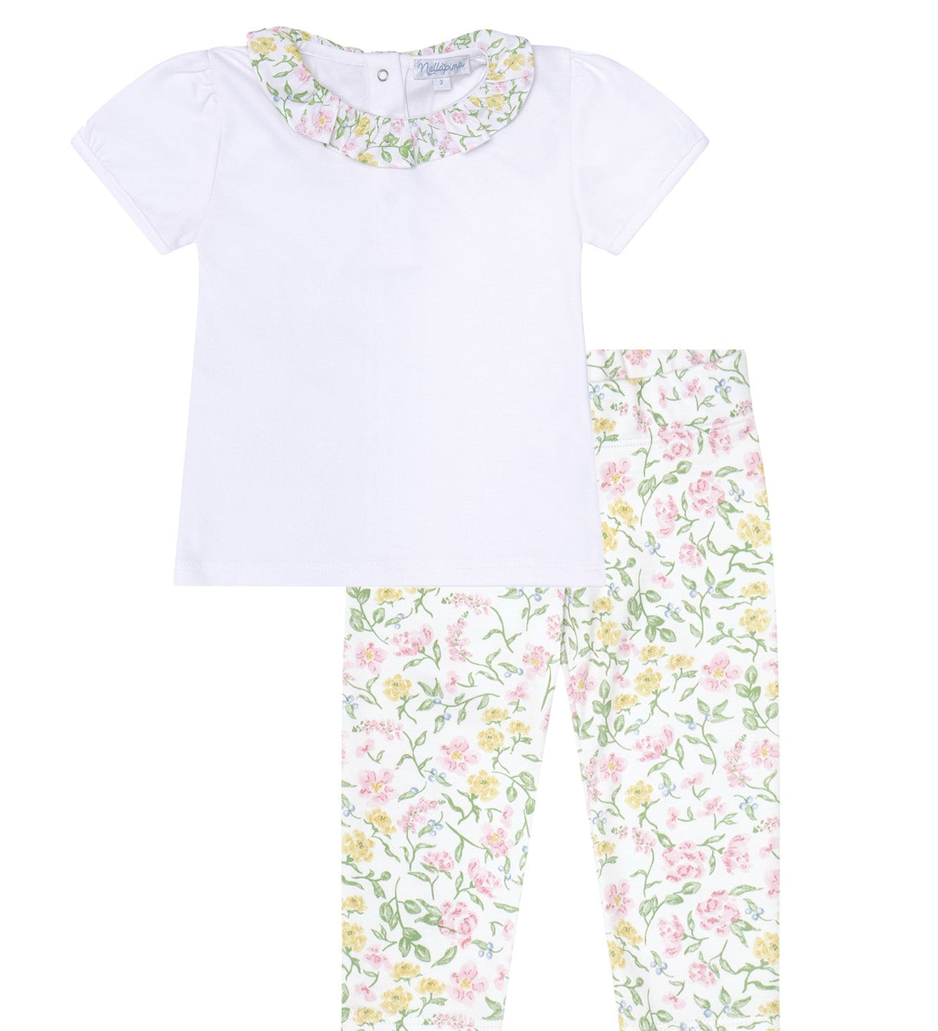 Berry Wildflowers Tee-Leggings Set