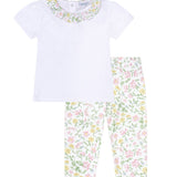 Berry Wildflowers Tee-Leggings Set