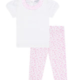 Pink Cheetah Tee-Leggings Set