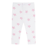 Pink Stars Tee-Leggings Set