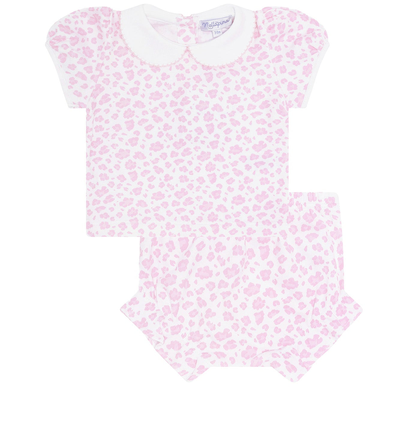 Pink Cheetah Print Diaper Cover Set