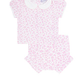 Pink Cheetah Print Diaper Cover Set