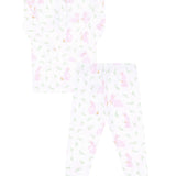 Pink Bunny Print Pajama