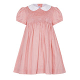 Coral Nella Smocked Dress