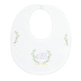 Yellow Lamb Print Bib