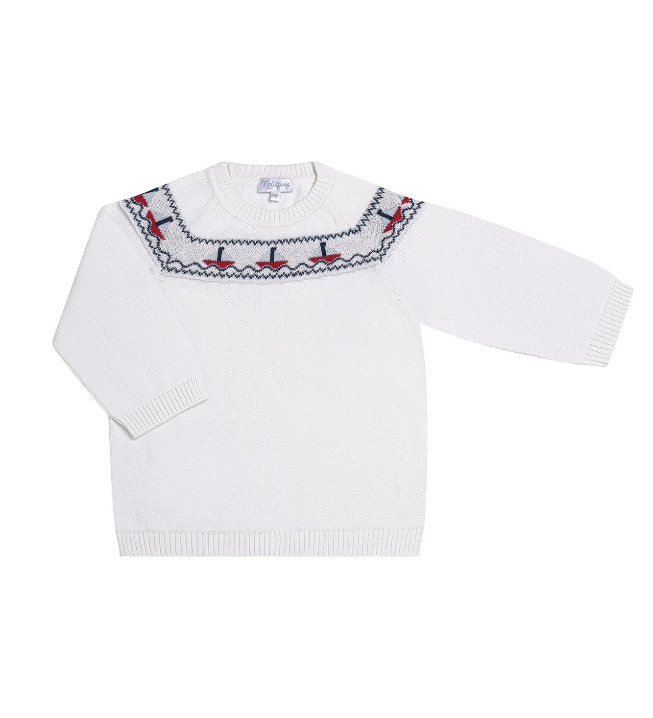 Sailboat Knit Sweater