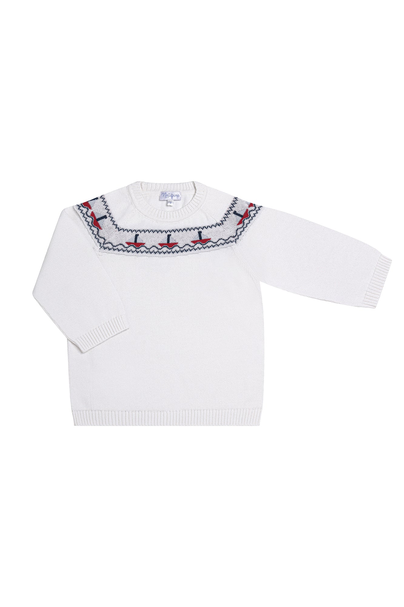 Image of Sailboat Knit Sweater
