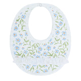 Blue Vines Print Bib