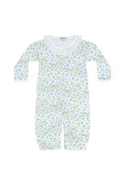 Image of Blue Vines Print Converter Gown