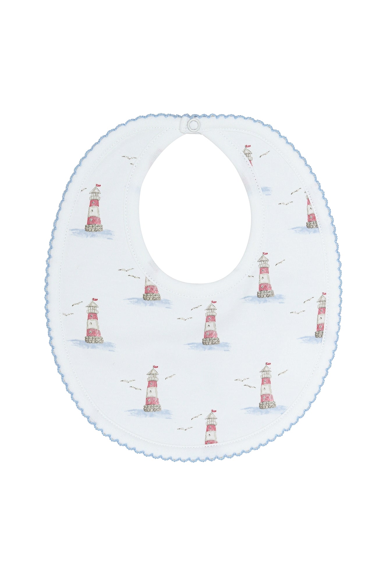 Image of Lighthouse Print Bib