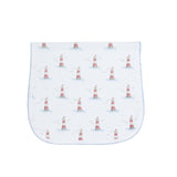 Lighthouse Print Burp Cloth