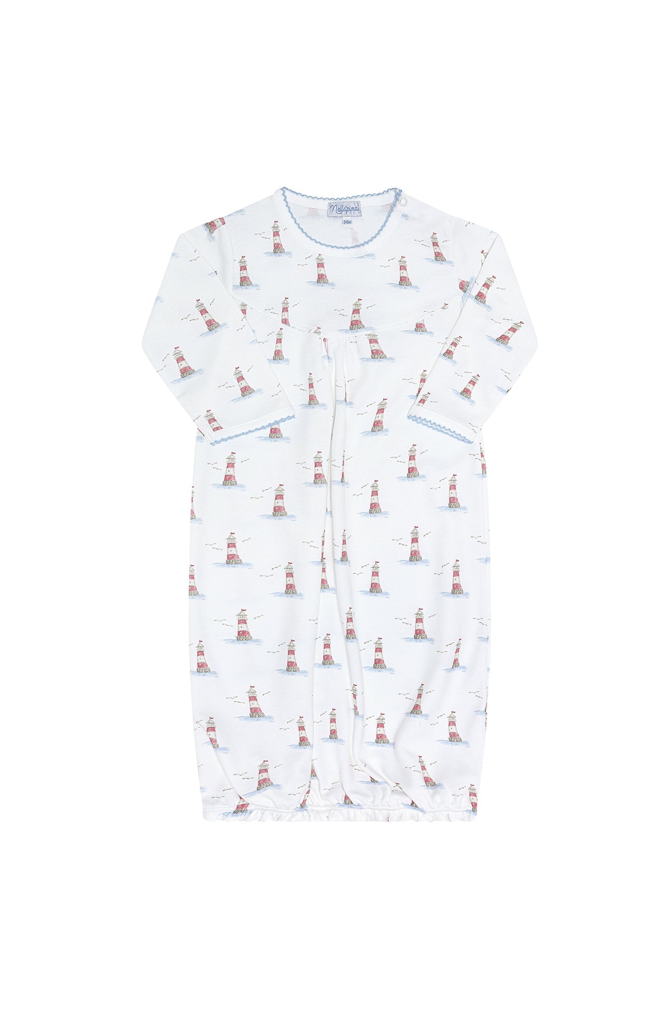 Image of Lighthouse Print Gown