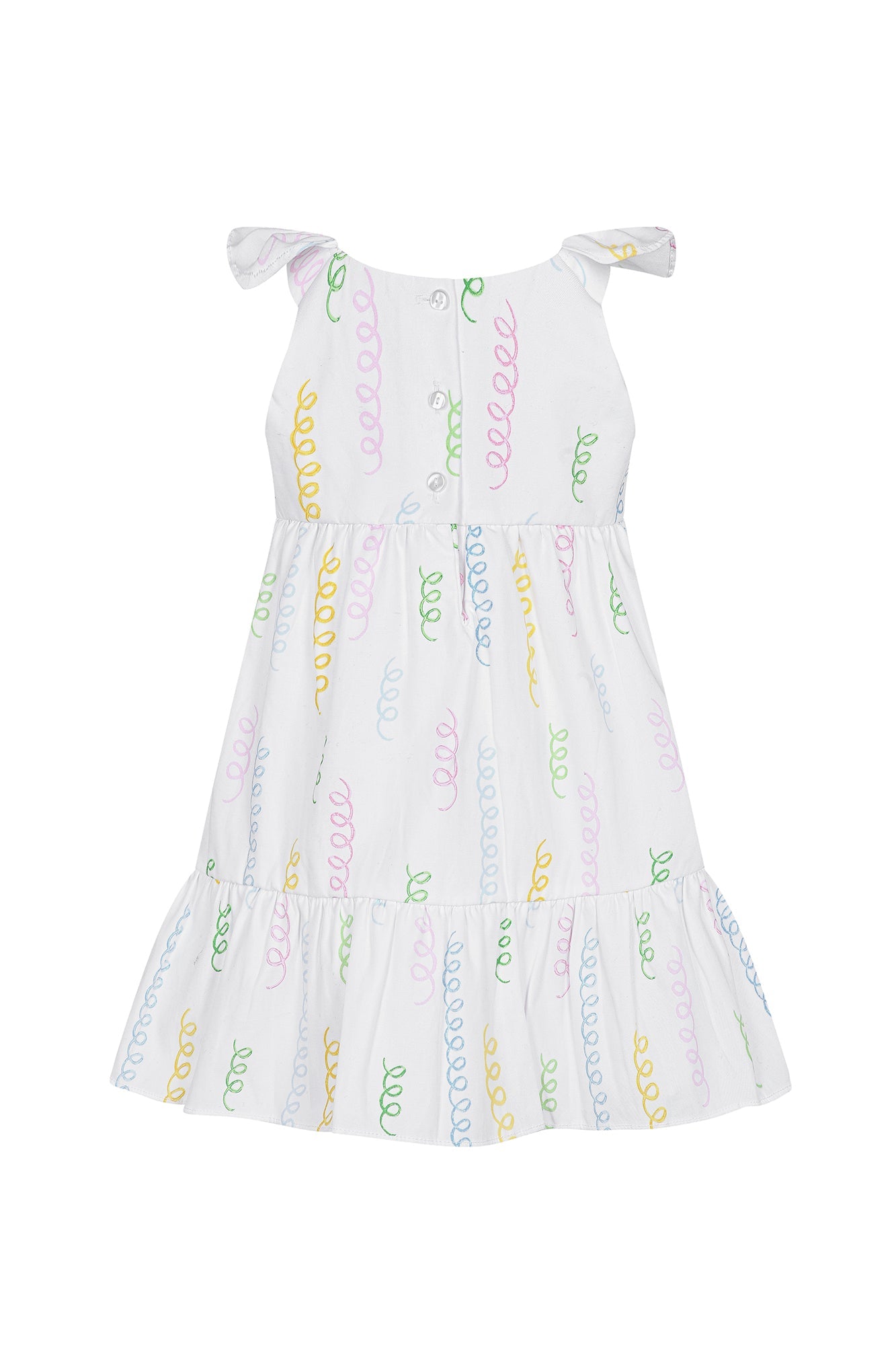 Image of Spirals Woven Summer Dress
