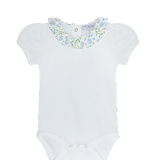 Blue Vines Print Onesie Set