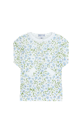 Image of Blue Vines Print Pajama