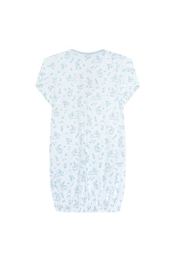 Image of Blue Bunny Toile Gown