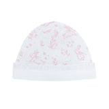 Pink Bunny Toile Hat