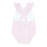 Pink Cheetah Print Ruffle Bubble