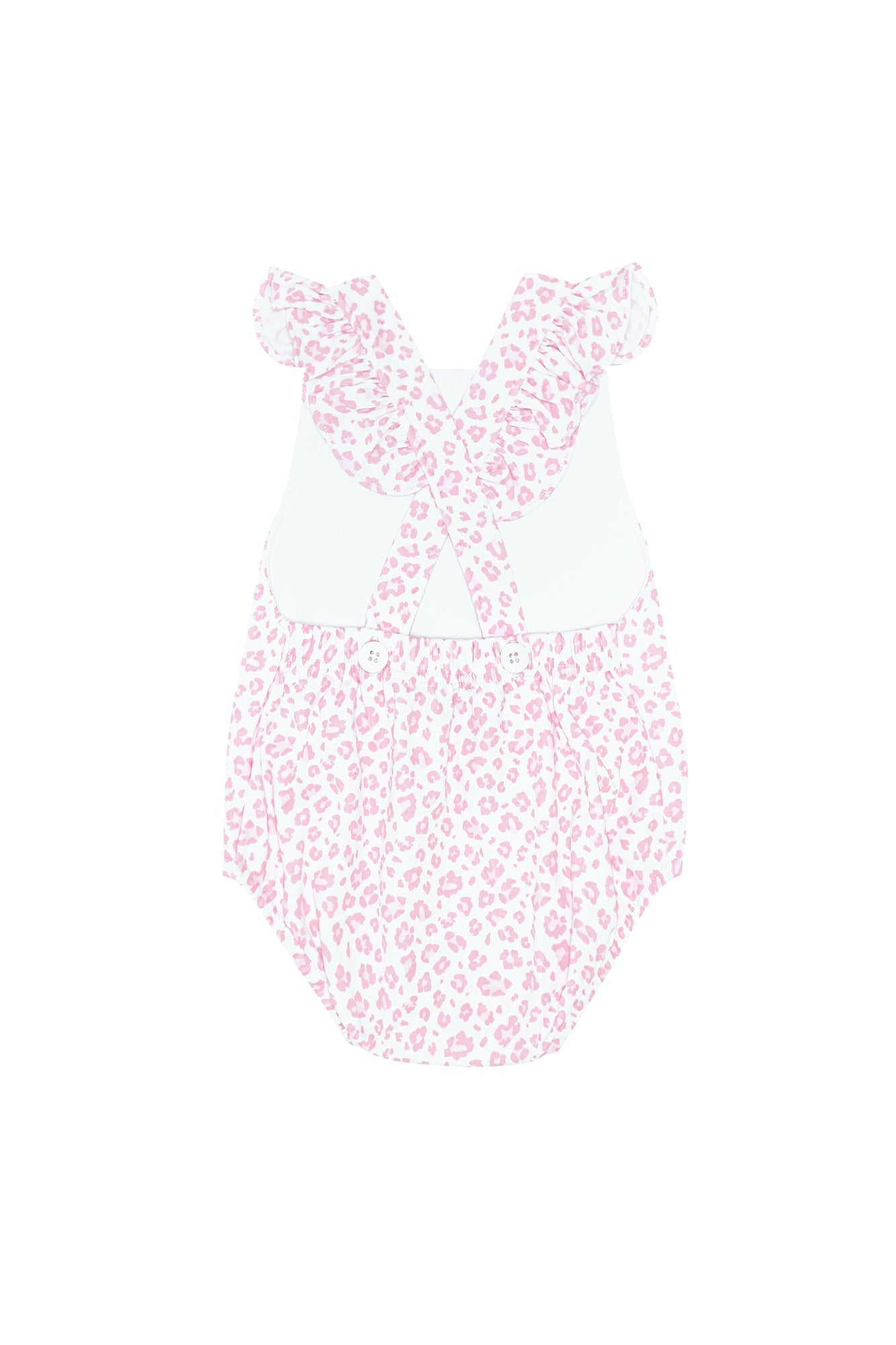 Image of Pink Cheetah Print Ruffle Bubble