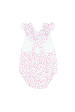 Image of Pink Cheetah Print Ruffle Bubble