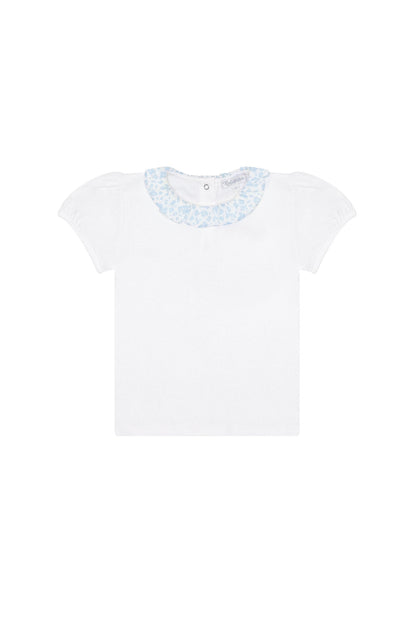 Blue Cheetah Tee-Leggings Set