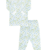 Blue Vines Print Pajama