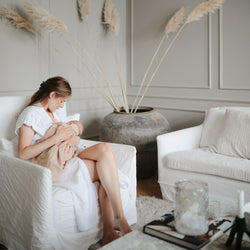 Image of Organic Cotton Muslin Swaddle Blanket
