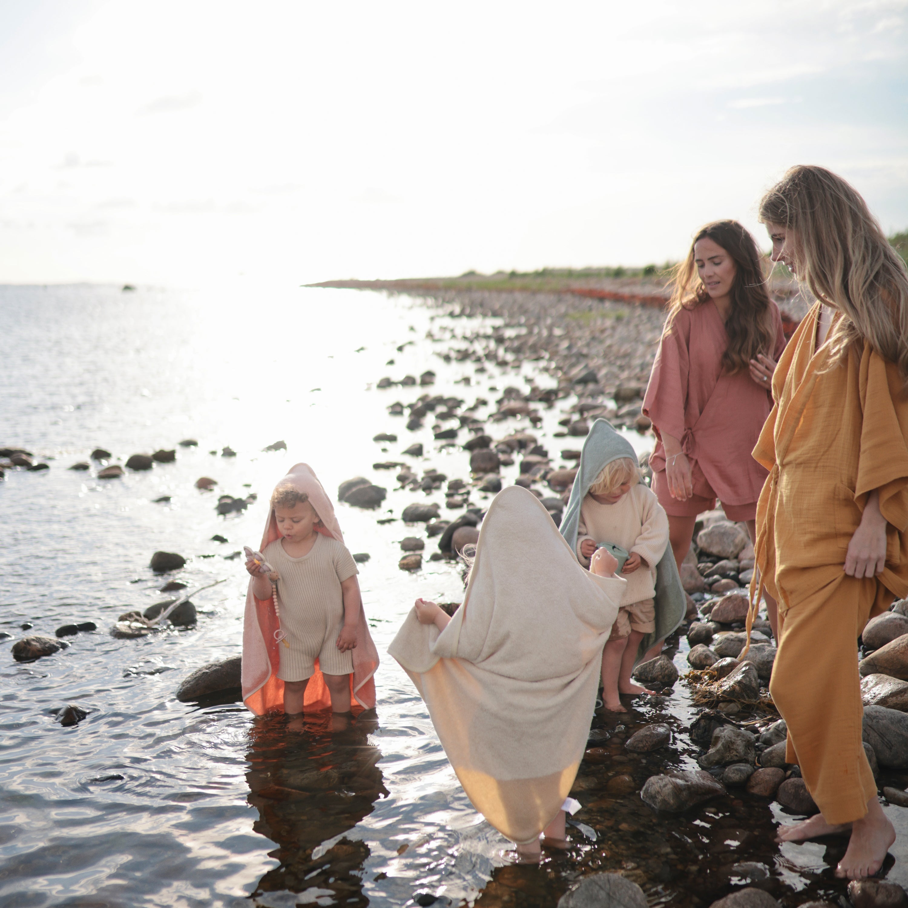 Image of Organic Cotton Baby Hooded Towel